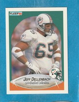 1990 Fleer Base Set #238 Jeff Dellenbach