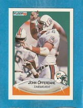 1990 Fleer Base Set #245 John Offerdahl