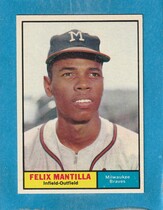1961 Topps Base Set #164 Felix Mantilla