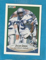 1990 Fleer Base Set #266 Jacob Green