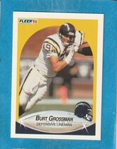 1990 Fleer Base Set #308 Burt Grossman