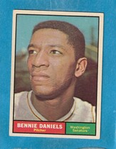 1961 Topps Base Set #368 Bennie Daniels