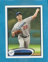 2012 Topps Base Set Series 1 #122 Ted Lilly