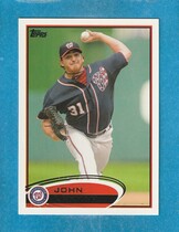 2012 Topps Base Set Series 1 #186 John Lannan
