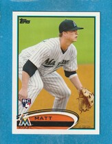 2012 Topps Base Set Series 1 #198 Matt Dominguez