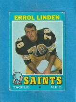 1971 Topps Base Set #117 Errol Linden