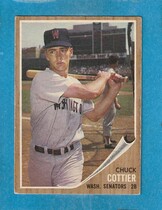 1962 Topps Base Set #27 Chuck Cottier