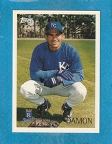1996 Topps Base Set #215 Johnny Damon