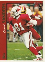 1997 Topps Base Set #53 Frank Sanders