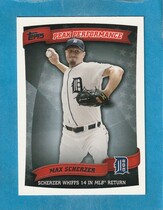 2010 Topps Update Peak Performance #PP-106 Max Scherzer