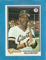 1978 Topps Base Set #34 Willie McCovey