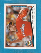 2014 Topps Base Set Series 2 #413 Jose Fernandez