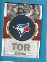 2023 Topps Team Logo Commemorative Patch #TLP-BB Bo Bichette