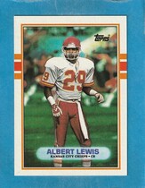 1989 Topps Base Set #356 Albert Lewis