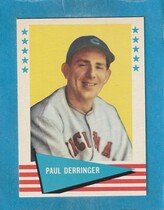 1961 Fleer Base Set #20 Paul Derringer