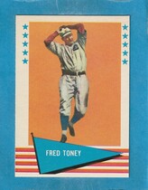 1961 Fleer Base Set #80 Fred Toney