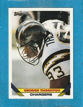 1993 Topps Base Set #93 George Thornton