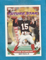 1993 Topps Base Set #123 David Klingler