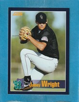 1994 Score Base Set #573 Jamey Wright
