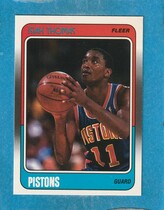 1988 Fleer Base Set #45 Isiah Thomas