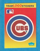 1991 Fleer Team Logo Stickers #NNO Cubs