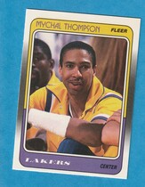 1988 Fleer Base Set #69 Mychal Thompson