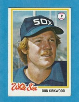 1978 Topps Base Set #251 Don Kirkwood