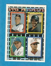 1995 Topps Base Set #581 Lino Diaz|David Bell|Joel Chimelis|Aaron Boone