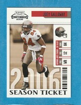 2006 Playoff Contenders #94 Joey Galloway