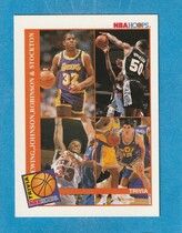 1992 NBA Hoops Base Set #485 Trivia Answer Card