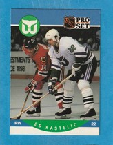 1990 Pro Set Base Set #450 Ed Kastelic