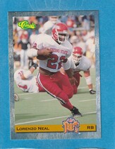 1993 Classic Base Set #31 Lorenzo Neal