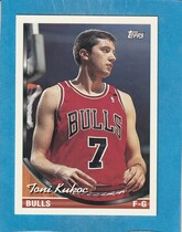 1993 Topps Base Set #316 Toni Kukoc