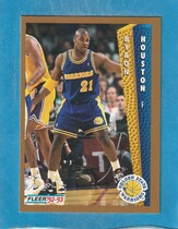 1992 Fleer Base Set #340 Byron Houston