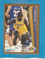 1992 Fleer Base Set #362 Duane Cooper