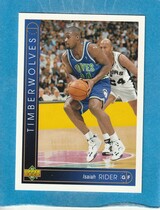 1993 Upper Deck Base Set #361 Isiah Rider