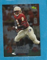1995 Classic NFL Rookies Silver #72 Clifton Abraham