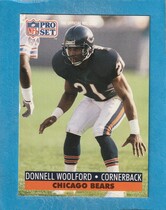 1991 Pro Set Base Set #459 Donnell Woolford