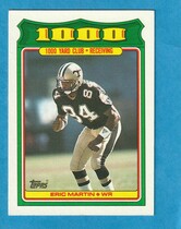 1988 Topps 1000 Yard Club #24 Eric Martin