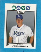 2008 Topps Base Set Series 2 #473 Joe Maddon