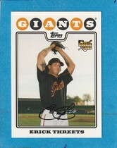2008 Topps Base Set Series 2 #551 Erick Threets
