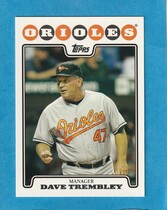 2008 Topps Base Set Series 2 #589 Dave Trembley