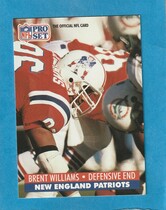 1991 Pro Set Base Set #585 Brent Williams