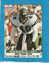 1991 Pro Set Base Set #611 Brian Washington