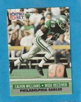 1991 Pro Set Base Set #621 Calvin Williams