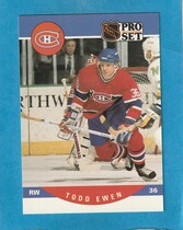 1990 Pro Set Base Set #470 Todd Ewen