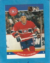 1990 Pro Set Base Set #472 Sylvain Lefebvre