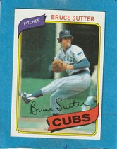 1980 Topps Base Set #17 Bruce Sutter