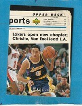 1993 Upper Deck SE Electric Court #211 Los Angeles Lakers