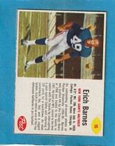 1962 Post Cereal #16 Erich Barnes